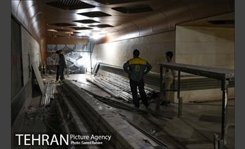 توسعه متروی تهران؛ ایستگاه مرزداران 16