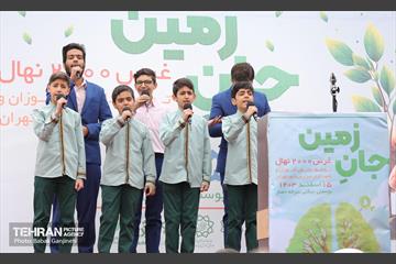 غرس 2000 نهال در بوستان جنگلی سرخه‌ حصار 22
