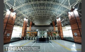 افتتاح خط ۸ متروی تهران با حضور قالیباف و لاریجانی 24