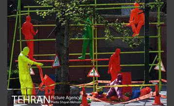 اکران هنرهای محیطی نوروزی در سطح شهر  16