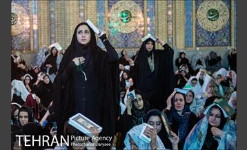 مراسم احیای شب نوزدهم ماه رمضان در امامزاده صالح 13