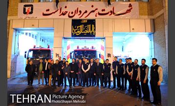 بازدید از ایستگاه های شهدای آتش نشان پلاسکو-2 24