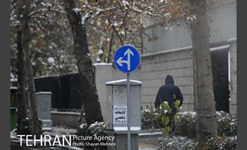 برف پاییزی در تهران 41