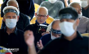 مراسم عزاداری حضرت اباعبدالله الحسین (ع) در آسایشگاه کهریزک 6