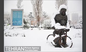 بارش برف زمستانی در تهران-2 24