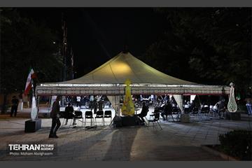 عزاداری شب هفتم محرم در خیمه هنر 10