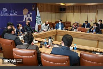 مراسم تودیع و معارفه رئیس مرکز ارتباطات و امور بین الملل شهرداری تهران 3