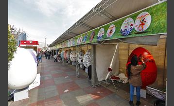 جشنواره تخم مرغ رنگی در فلکه دوم صادقیه 13