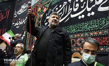 تشییع پیکر شهید گمنام در مسجد حجت(عج) 17