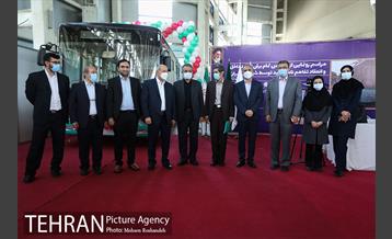 مراسم رونمایی از اتوبوس تمام برقی تولید داخل 33