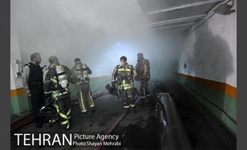آتش سوزی در ساختمان برق حرارتی 11