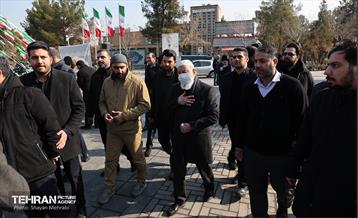 مراسم تشییع مرحوم محمدهادی چمران برادر مهدی چمران 48
