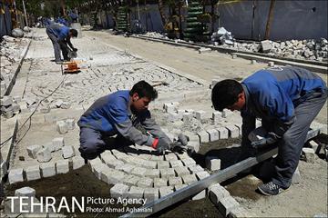 خیابان سی تیر، سنگ فرش می شود  22