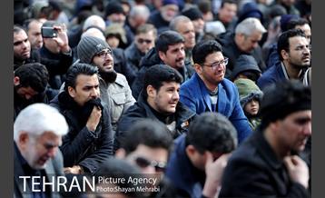 عزاداری شهادت حضرت زهرا(س) در میدان فاطمی  4