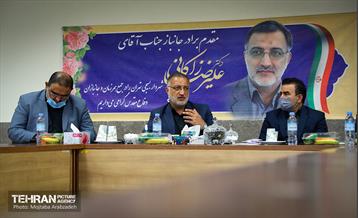 بازدید شهردار تهران از آسایشگاه جانبازان بقیه الله 17