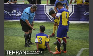 اختتامیه مسابقات فوتبال خیابانی جام رمضان ۱۴۰۰ در محله هرندی 9