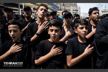 دسته عزاداری گروه سرود نوجوانان راهیان کربلا 6