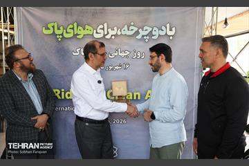 دوچرخه سواری دیپلمات‌های مقیم تهران 54