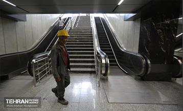 بهره برداری از ورودی شمالی ایستگاه مترو سهروردی 5