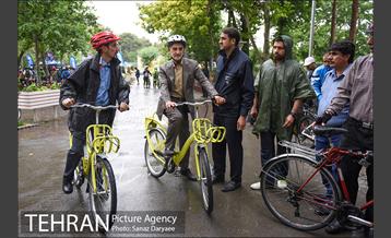 افتتاح مسیر دوچرخه سواری بوستان لاله 6