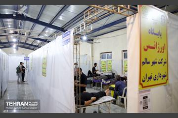 پایگاه اورژانس شهر سالم در مسیر نجف - کربلا 7