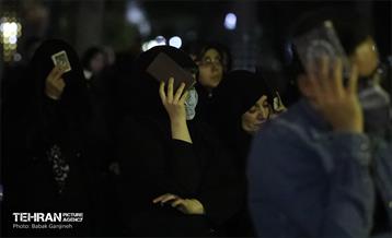 مراسم احیای شب بیست و سوم در مقبره شهدای بوستان سیمرغ 33