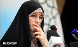 نشست خبری مشاور شهردار و مدیرکل امور بانوان شهرداری تهران 8