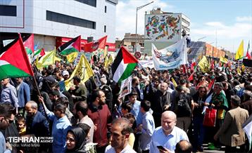 راهپیمایی روز قدس در پایتخت - 4 4