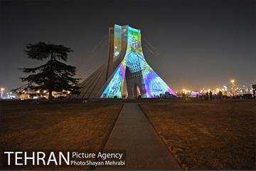 نورپردازی برج آزادی 16