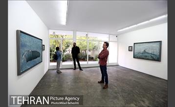 نمایشگاه انفرادی نقاشی های علیرضا چلیپا 8