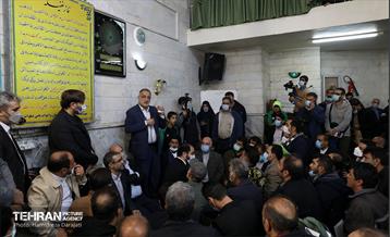 دیدار مردمی شهردار تهران در مسجد امیر المومنین باغ اذری 11