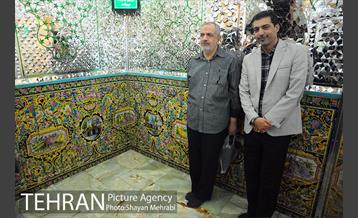 بازدید شهردار تهران از حرم عبدالعظیم حسنی(ع) به مناسبت روز تهران 14