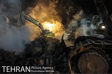 هفتمین روز آواربرداری ساختمان پلاسکو-3 22