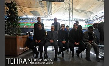 حضور شهردار تهران در مراسم عزاداری تاسوعای حسینی، بازار تهران 3