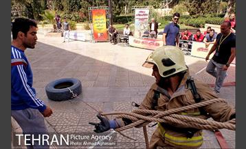 مسابقات عملیاتی ورزشی آتش نشانان تهران 17