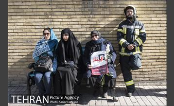 تشییع شهدای آتش نشان با حضور مردم 24