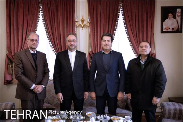 دیدار ابوالفضل پسندیده با دکتر مظفری 8
