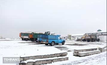 روز برفی در منطقه 5 14