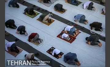 اقامه نماز عید سعید فطر در مسجد بقیه الله اعظم - محله چهاردیواری 18