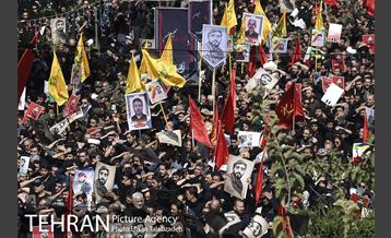 تشییع پیکر مطهر شهید محسن حججی 21