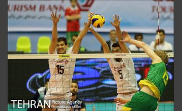 دیدار تیم های ملی والیبال ایران و استرالیا 14