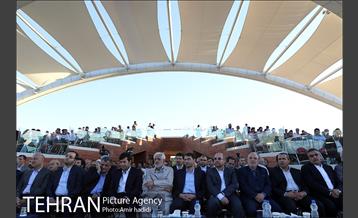 آیین بهره برداری همزمان 4 پروژه عمرانی پایتخت 8