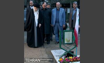 حضور رهبر انقلاب در مرقد مطهر امام راحل و گلزار شهدای بهشت زهرا 16