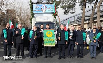 مراسم تشییع شهیده فائزه رحیمی 13