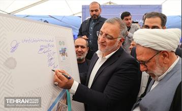 آیین افتتاح فاز اول ساخت بزرگراه سردار شهید محمد بروجردی 5