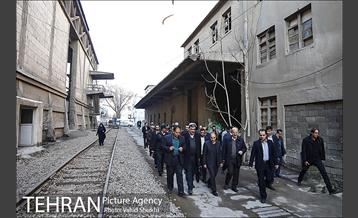 بازدید شهردار تهران از کارخانه سیمان ری 9