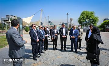 بازدید وزیر فرهنگ جمهوری آذربایجان از اراضی عباس آباد 4