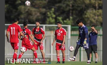 تمرین تیم ملی فوتبال زیر نظر ویلموتس با حضور پرسپولیسی‌ها 2