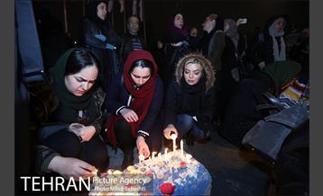 ادای احترام اهالی تئاتر به شهدای آتش نشان‎ 11