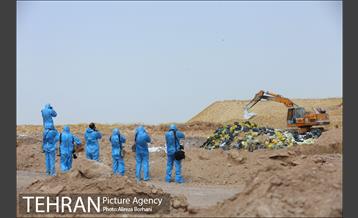 بازدید خبرنگاران از مجتمع پردازش و بازیافت زباله آرادکوه 14